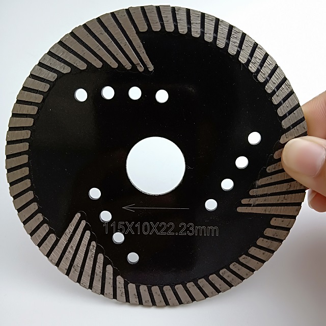 Diamond Marble Cutting Saw Blade with Protection Teeth